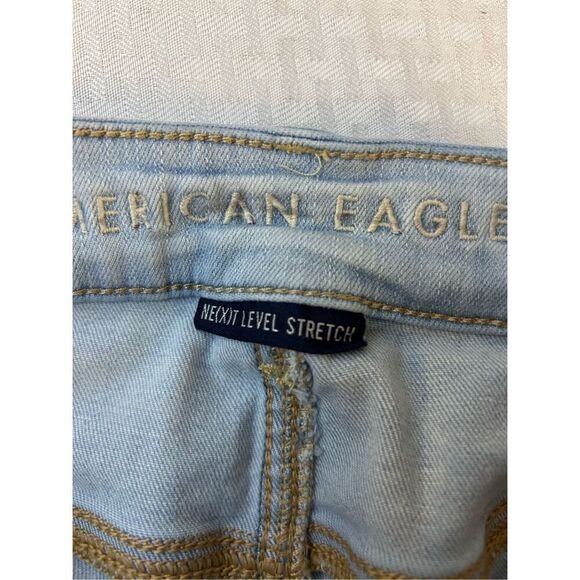 American eagle size 6 jean shorts light blue - Picture 5 of 8